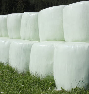 film plastique d'enrubannage pour l'agriculture